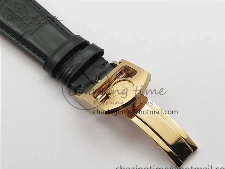 MIROTIME 0223 Premium Portugieser Perpetual Calendar IW503302 RG V9F 1:1 Best Edition Blue Dial on Black Leather Strap A 7098